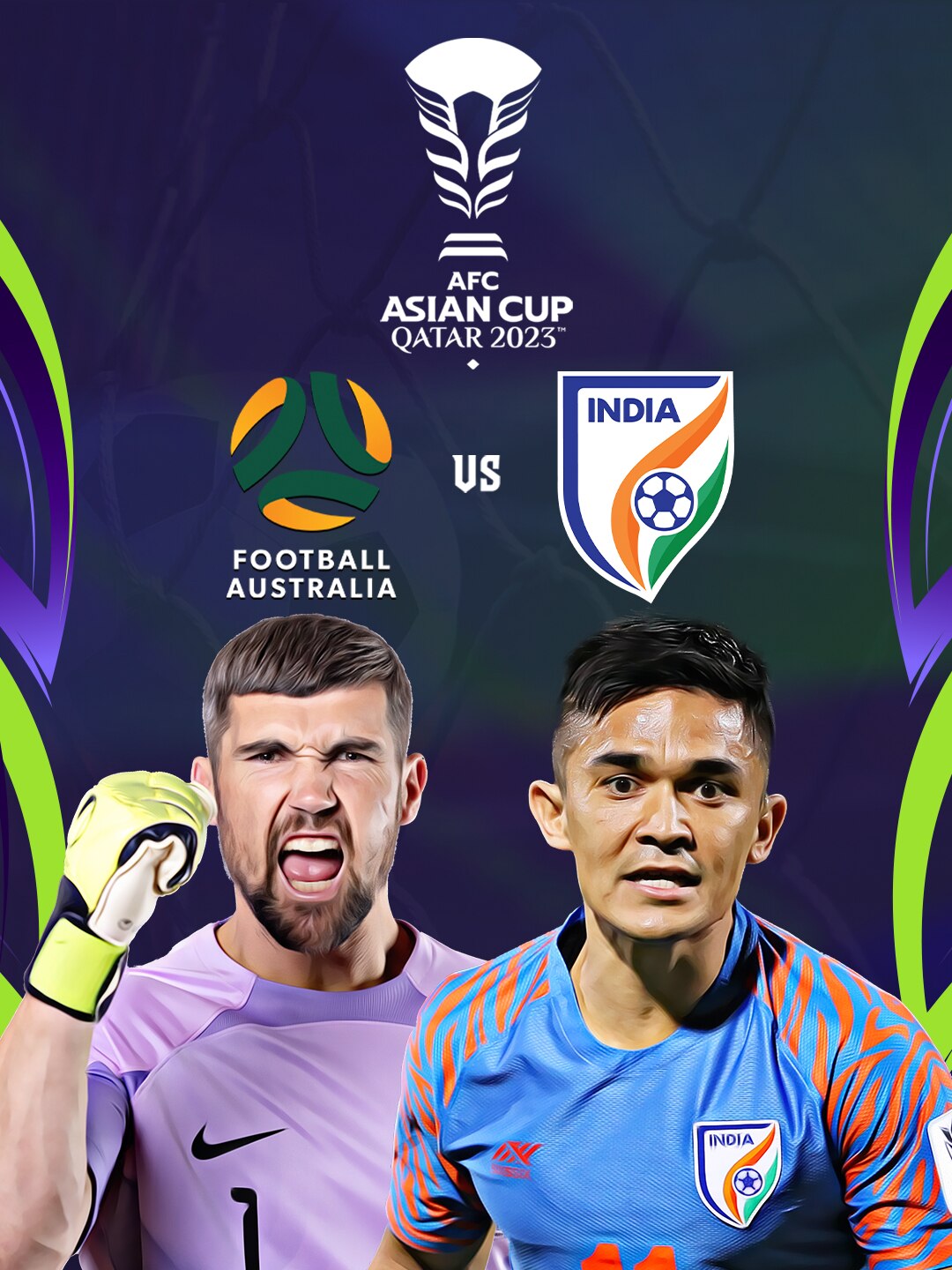 AFC Asian Cup 2024 Australia Vs India